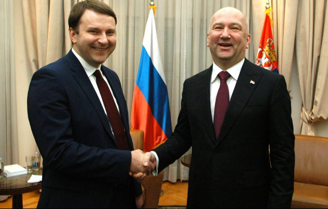 NIKADA SNAŽNIJI ODNOSI SRBIJE I RUSIJE! Popović sa ruskim ministrom Oreškinom